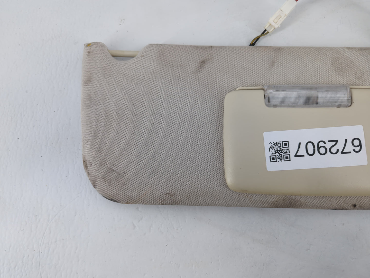 2008-2012 Jeep Liberty Sun Visor Shade Replacement Passenger Right Mirror Fits Fits 2008 2009 2010 2011 2012 OEM Used Auto P