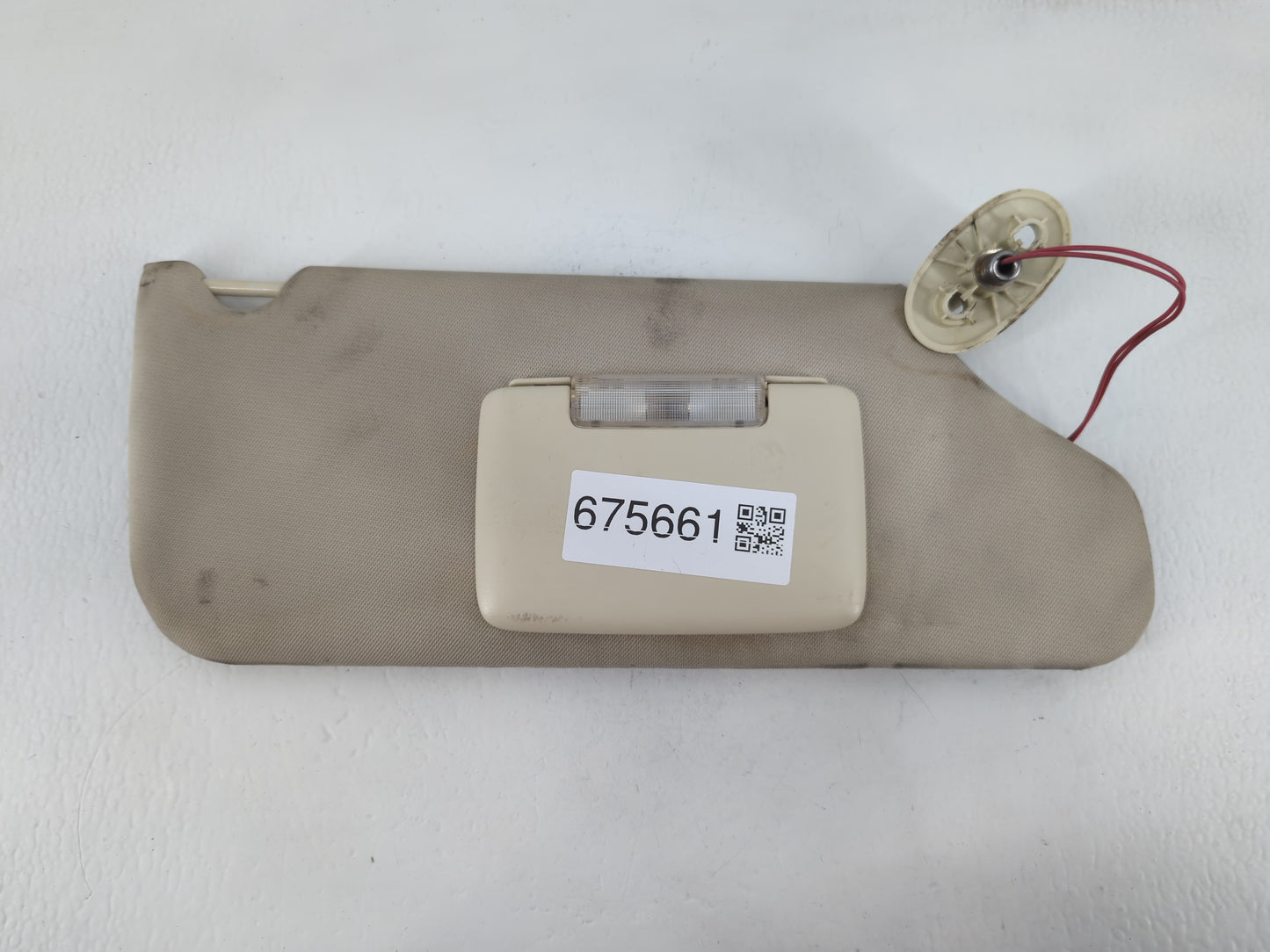 2008-2012 Jeep Liberty Sun Visor Shade Replacement Passenger Right Mirror Fits Fits 2008 2009 2010 2011 2012 OEM Used Auto P