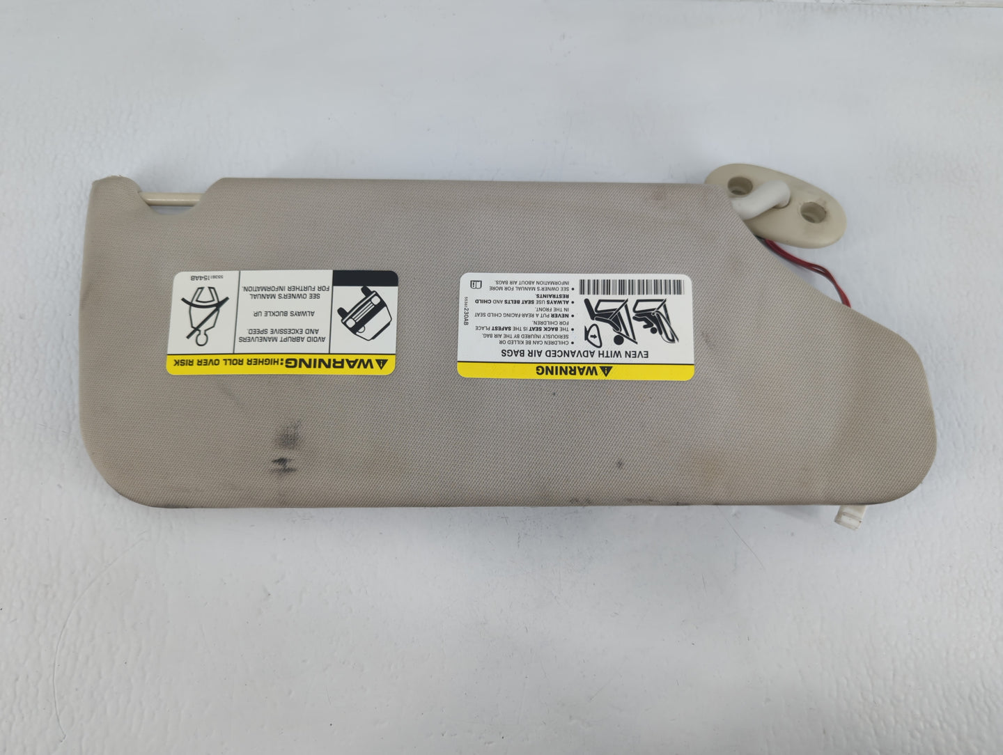 2008-2012 Jeep Liberty Sun Visor Shade Replacement Driver Left Mirror Fits Fits 2008 2009 2010 2011 2012 OEM Used Auto Parts