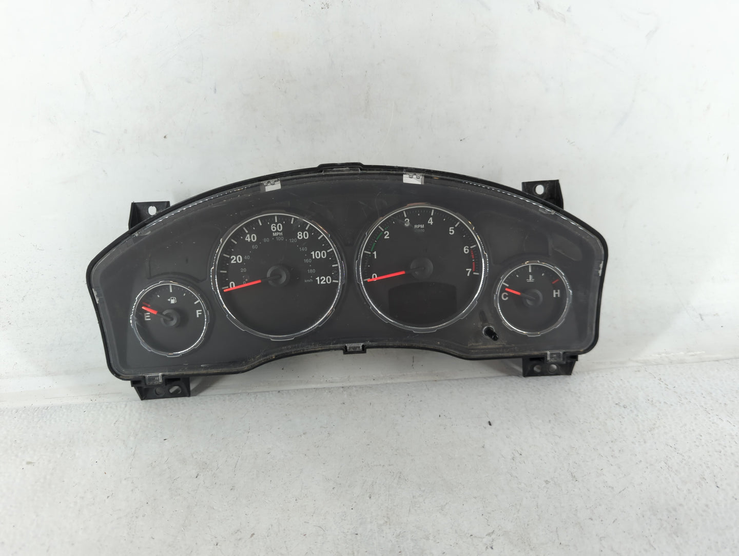 2012 Jeep Liberty Instrument Cluster Speedometer Gauges P/N:P05172920AE Fits OEM Used Auto Parts - Oemusedautoparts1.com