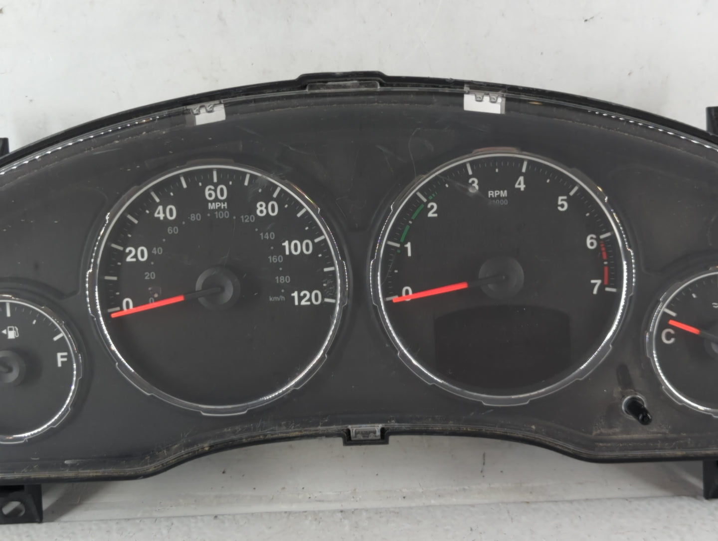 2012 Jeep Liberty Instrument Cluster Speedometer Gauges P/N:P05172920AE Fits OEM Used Auto Parts - Oemusedautoparts1.com