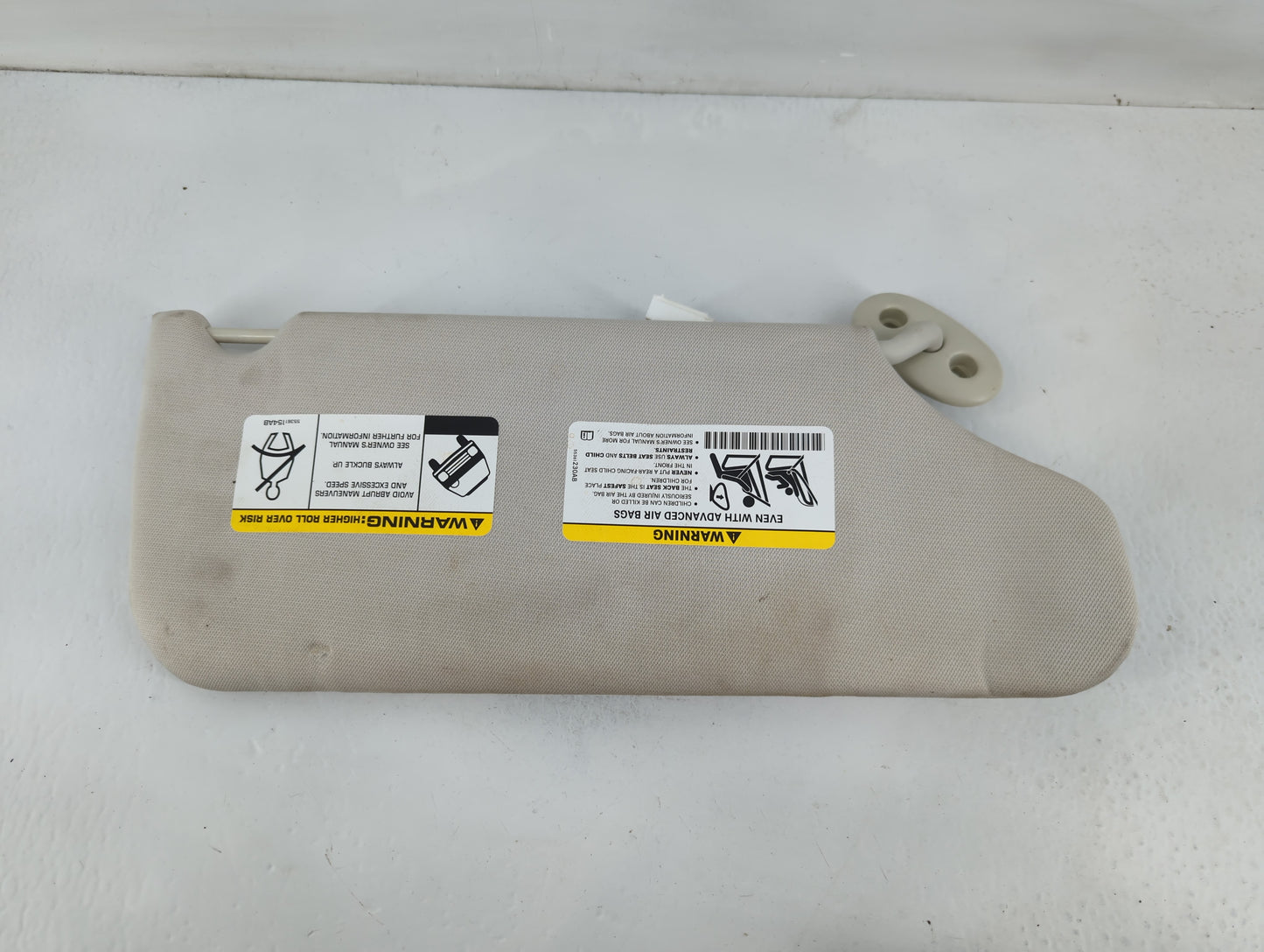 2008-2012 Jeep Liberty Sun Visor Shade Replacement Driver Left Mirror Fits Fits 2008 2009 2010 2011 2012 OEM Used Auto Parts