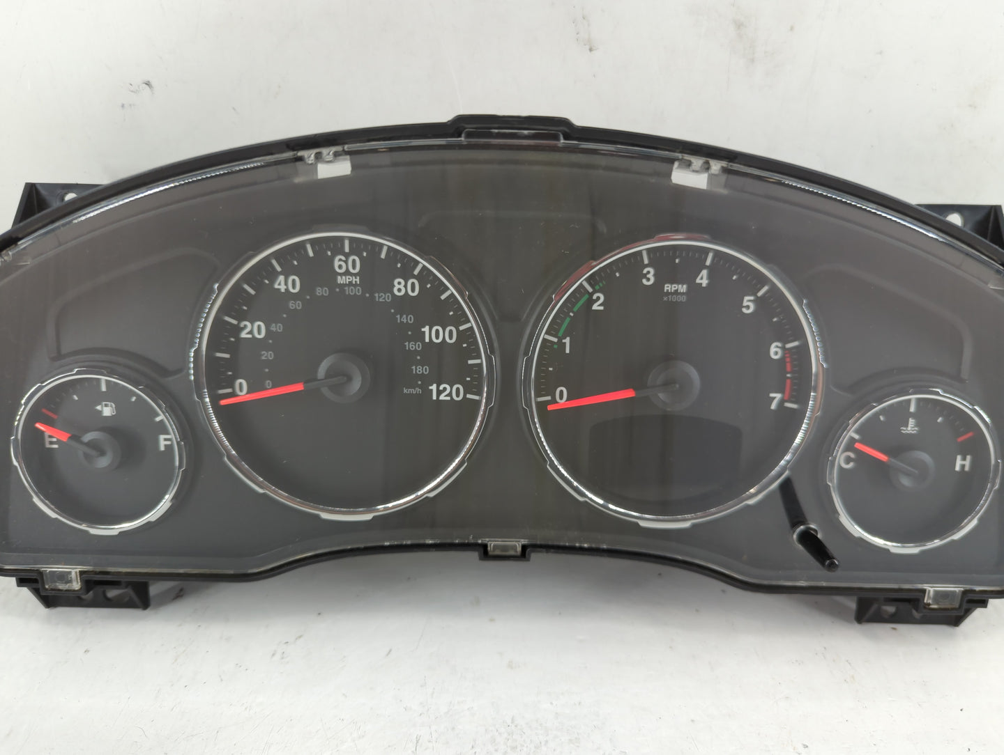 2012 Jeep Liberty Instrument Cluster Speedometer Gauges P/N:P05172920AE Fits OEM Used Auto Parts - Oemusedautoparts1.com
