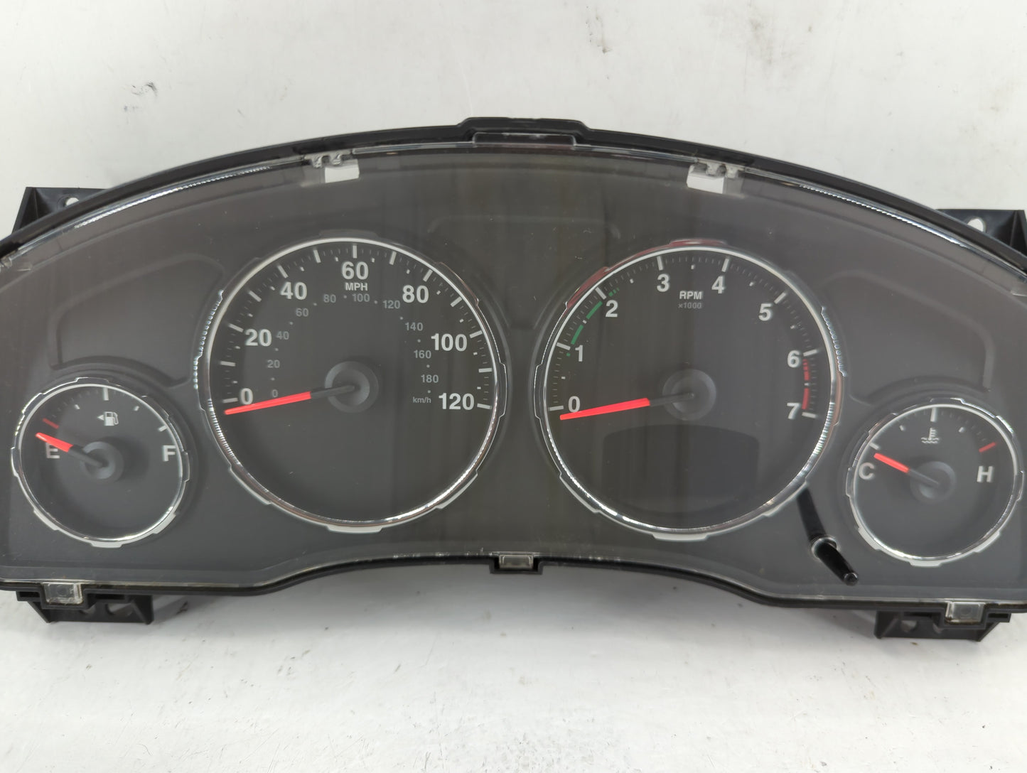 2012 Jeep Liberty Instrument Cluster Speedometer Gauges P/N:P05172920AE Fits OEM Used Auto Parts - Oemusedautoparts1.com