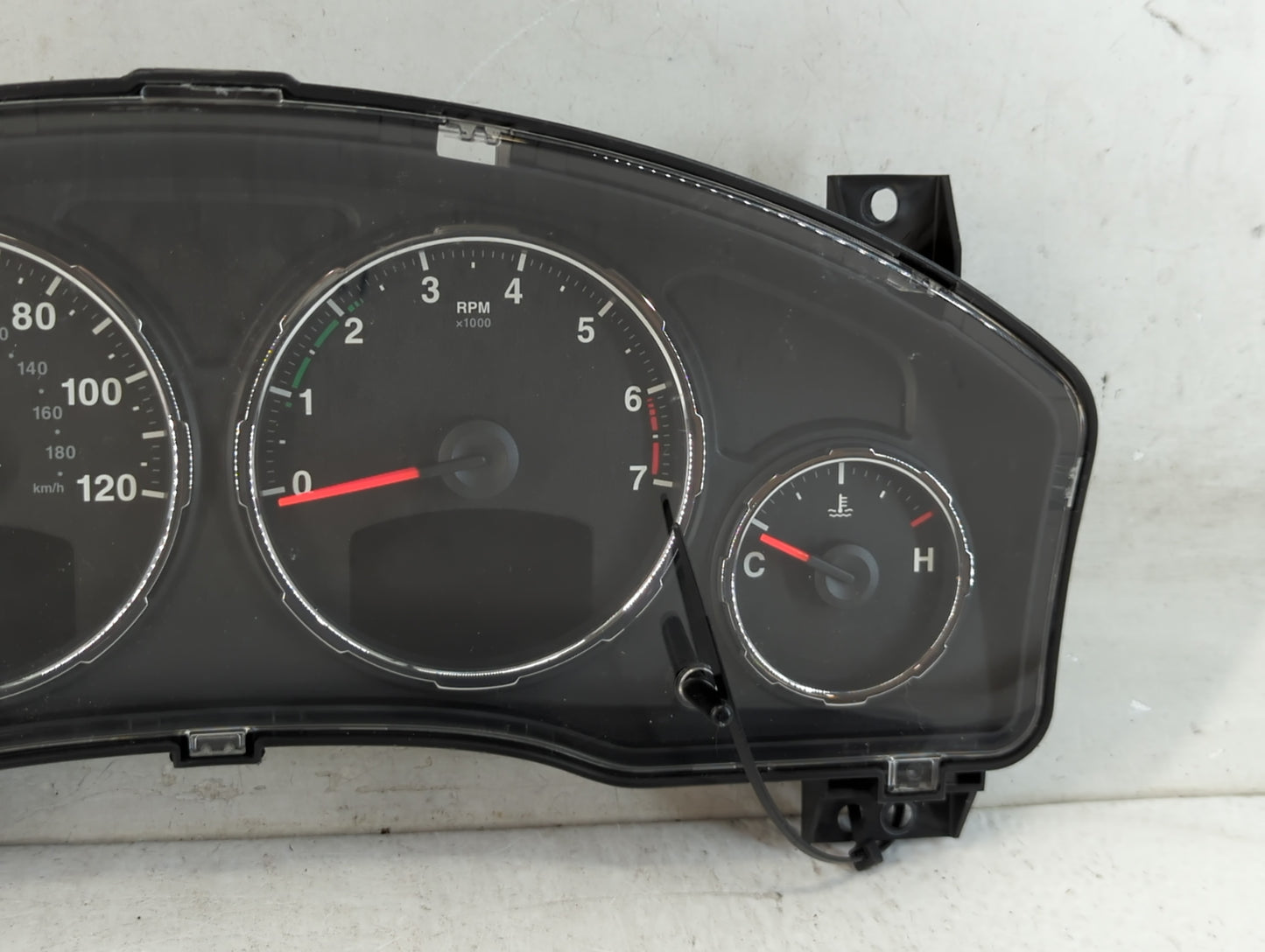 2012 Jeep Liberty Instrument Cluster Speedometer Gauges P/N:P05172921AE P0517291AE Fits OEM Used Auto Parts - Oemusedautopar