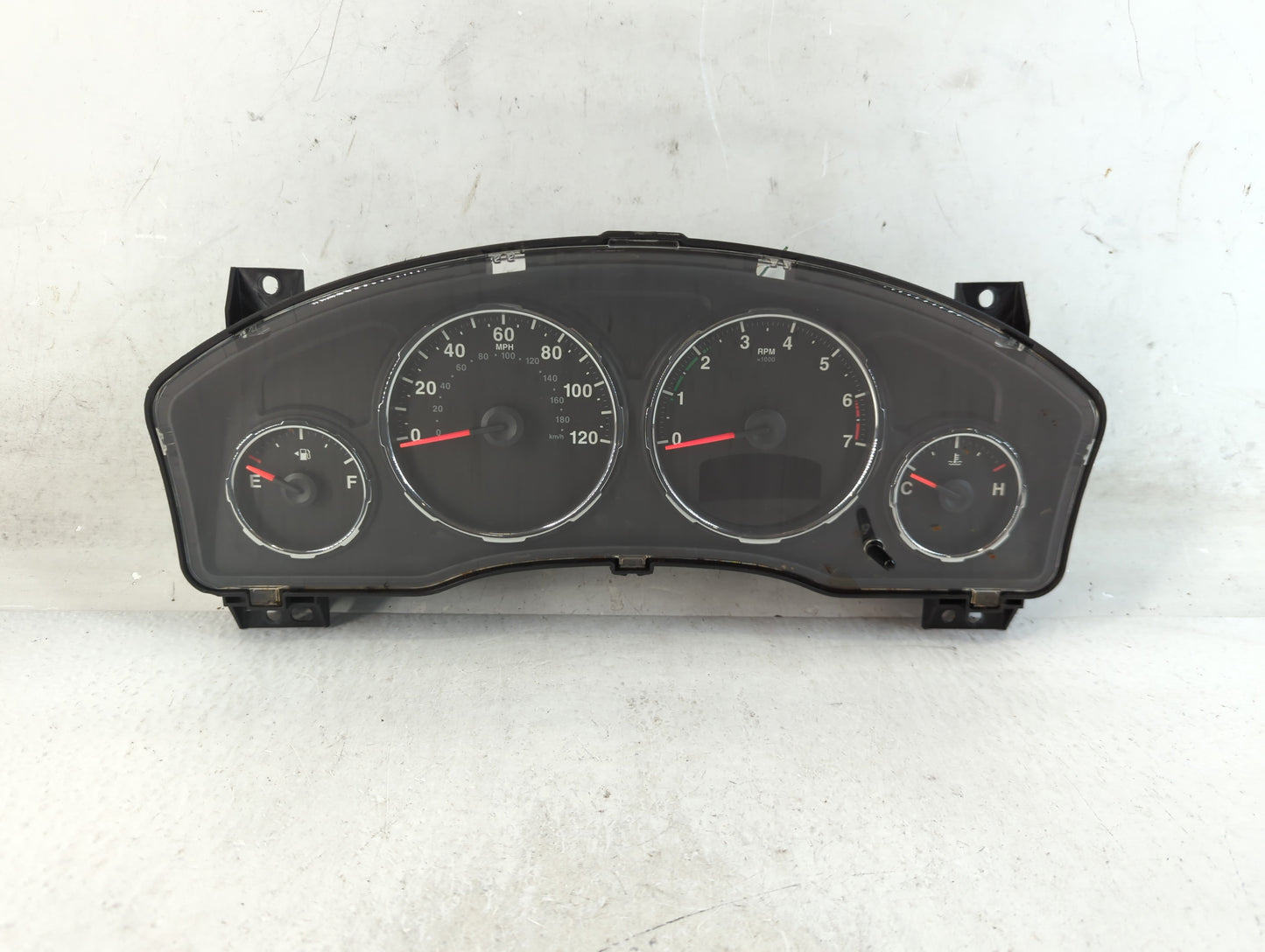 2012 Jeep Liberty Instrument Cluster Speedometer Gauges P/N:P05172920AE Fits OEM Used Auto Parts - Oemusedautoparts1.com