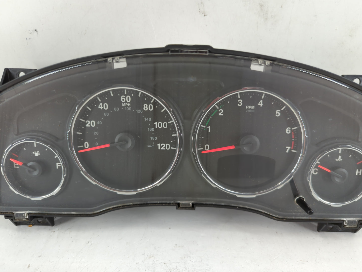 2012 Jeep Liberty Instrument Cluster Speedometer Gauges P/N:P05172920AE Fits OEM Used Auto Parts - Oemusedautoparts1.com