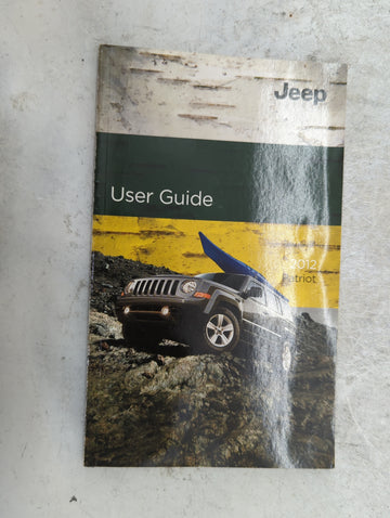 2012 Jeep Patriot Owners Manual Book Guide P/N:12MK74-926-AA OEM Used Auto Parts