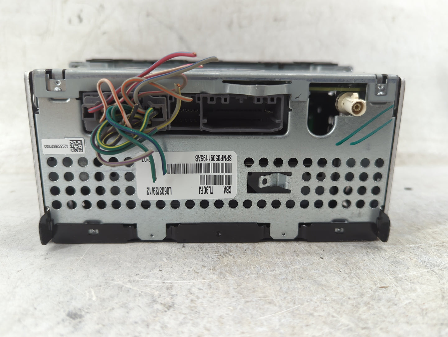 2012-2017 Jeep Patriot Radio AM FM Cd Player Receiver Replacement P/N:P05091195AB Fits Fits 2012 2013 2014 2015 2016 2017 OE