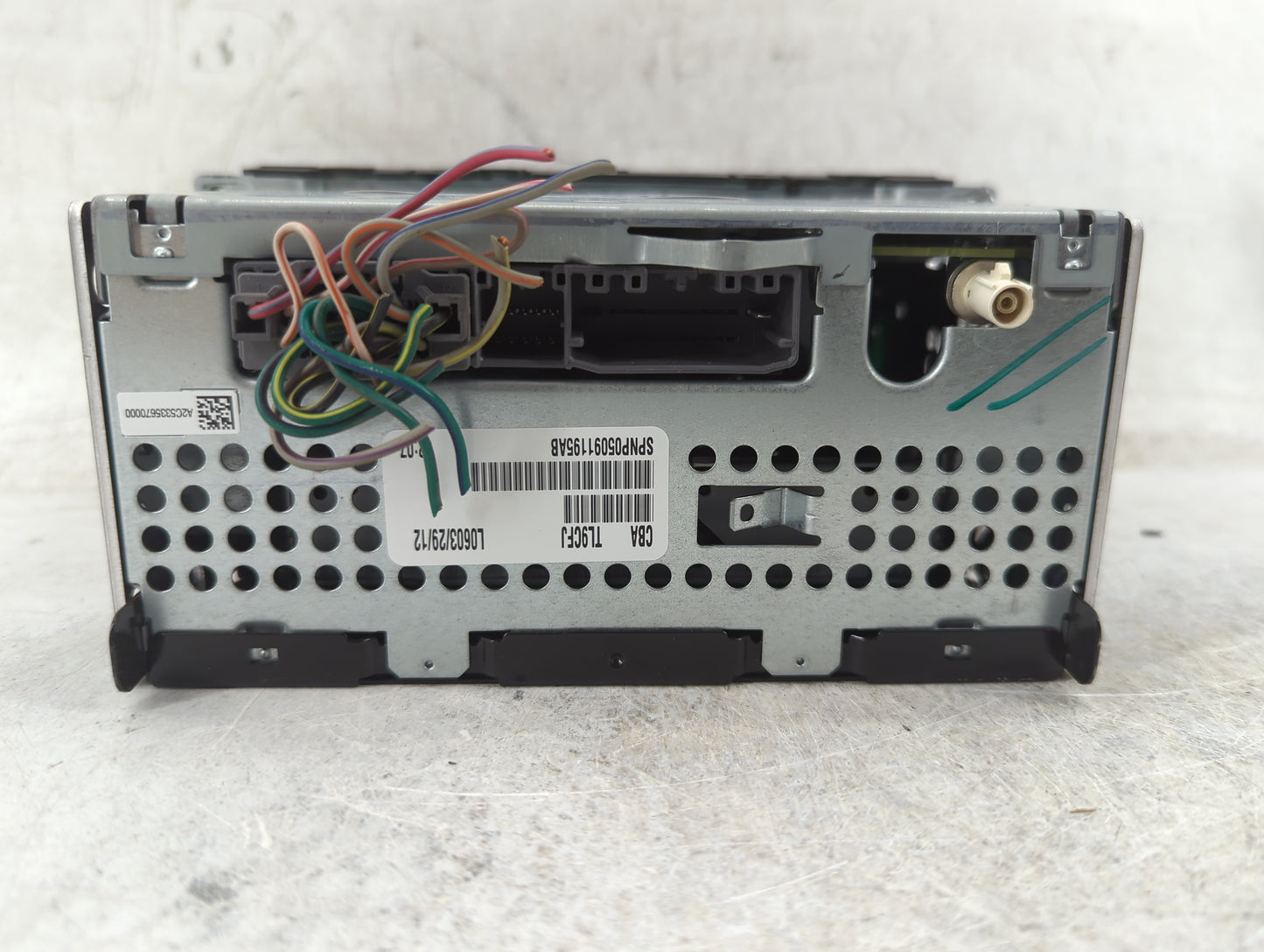 2012-2017 Jeep Patriot Radio AM FM Cd Player Receiver Replacement P/N:P05091195AB Fits Fits 2012 2013 2014 2015 2016 2017 OE