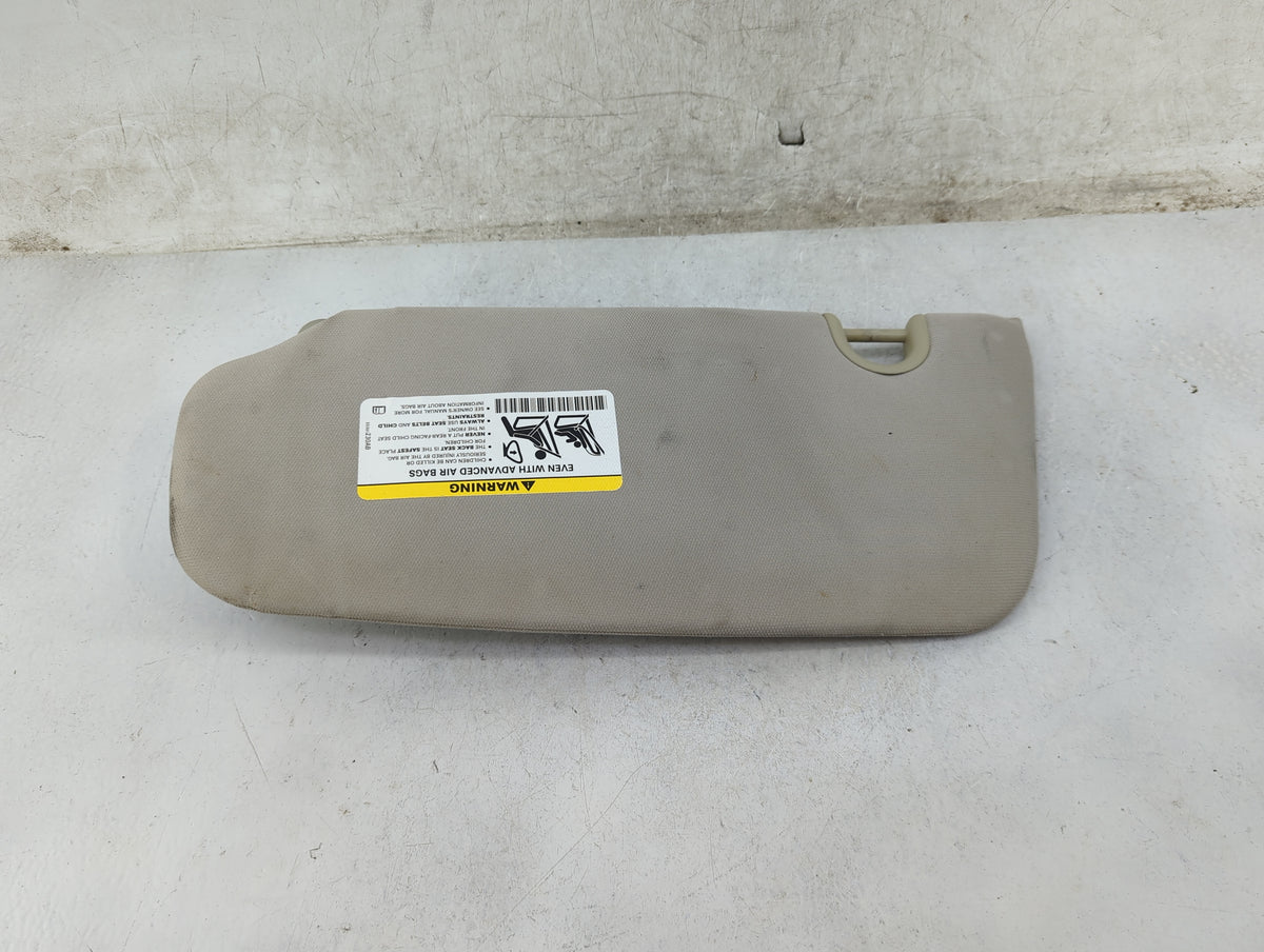 2012 Jeep Patriot Sun Visor Shade Replacement Passenger Right Mirror Fits OEM Used Auto Parts - Oemusedautoparts1.com