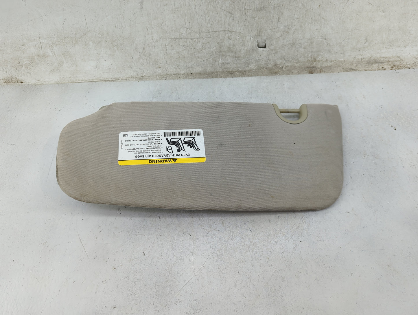 2012 Jeep Patriot Sun Visor Shade Replacement Passenger Right Mirror Fits OEM Used Auto Parts - Oemusedautoparts1.com