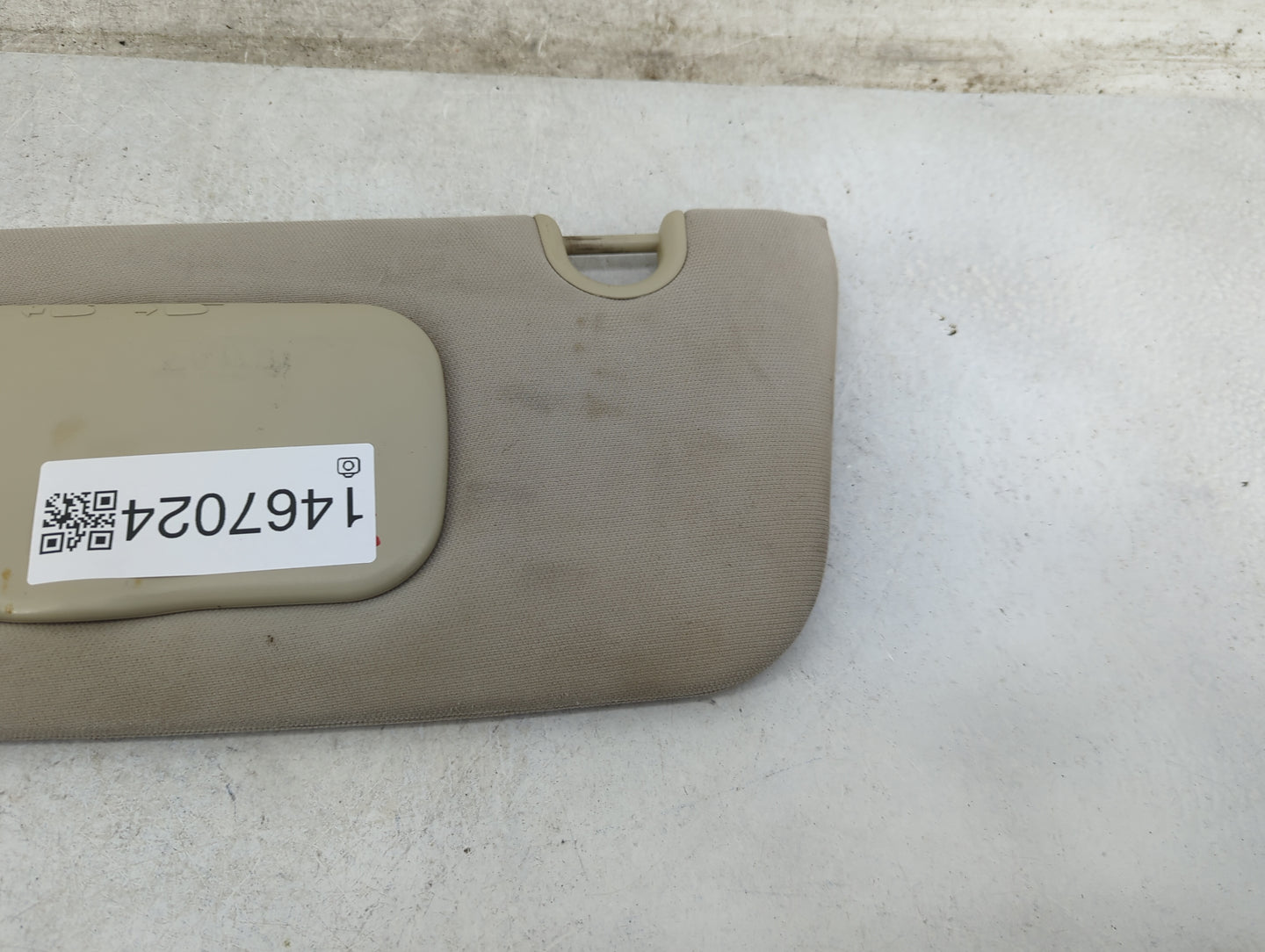 2012 Jeep Patriot Sun Visor Shade Replacement Driver Left Mirror Fits OEM Used Auto Parts - Oemusedautoparts1.com