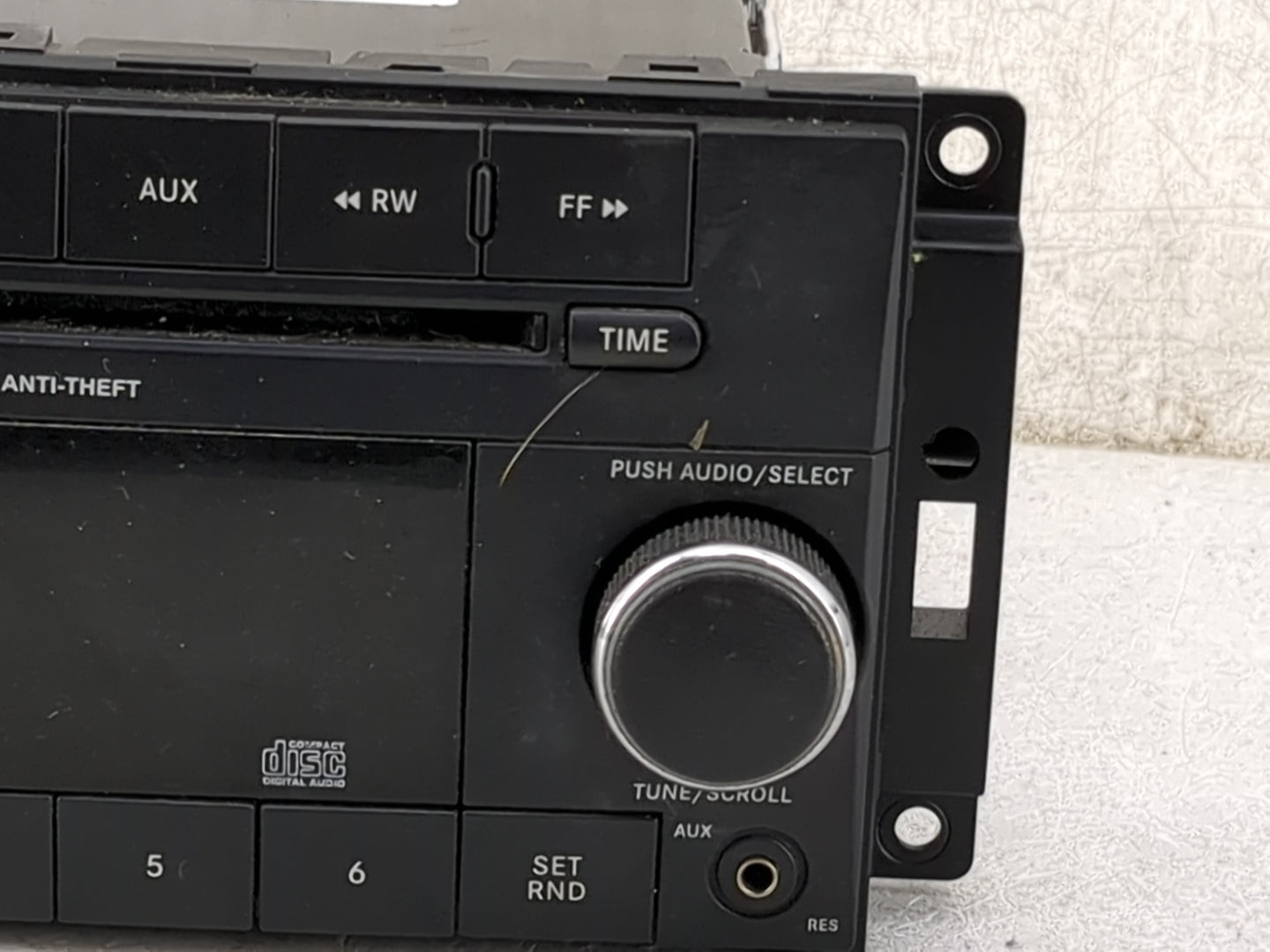2011-2012 Jeep Patriot Radio AM FM Cd Player Receiver Replacement P/N:P05091195AA P05091195AA Fits Fits 2011 2012 OEM Used A