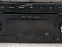 2012-2017 Jeep Patriot Radio AM FM Cd Player Receiver Replacement P/N:P05091195AA SPNP05091195AA Fits OEM Used Auto Parts - 