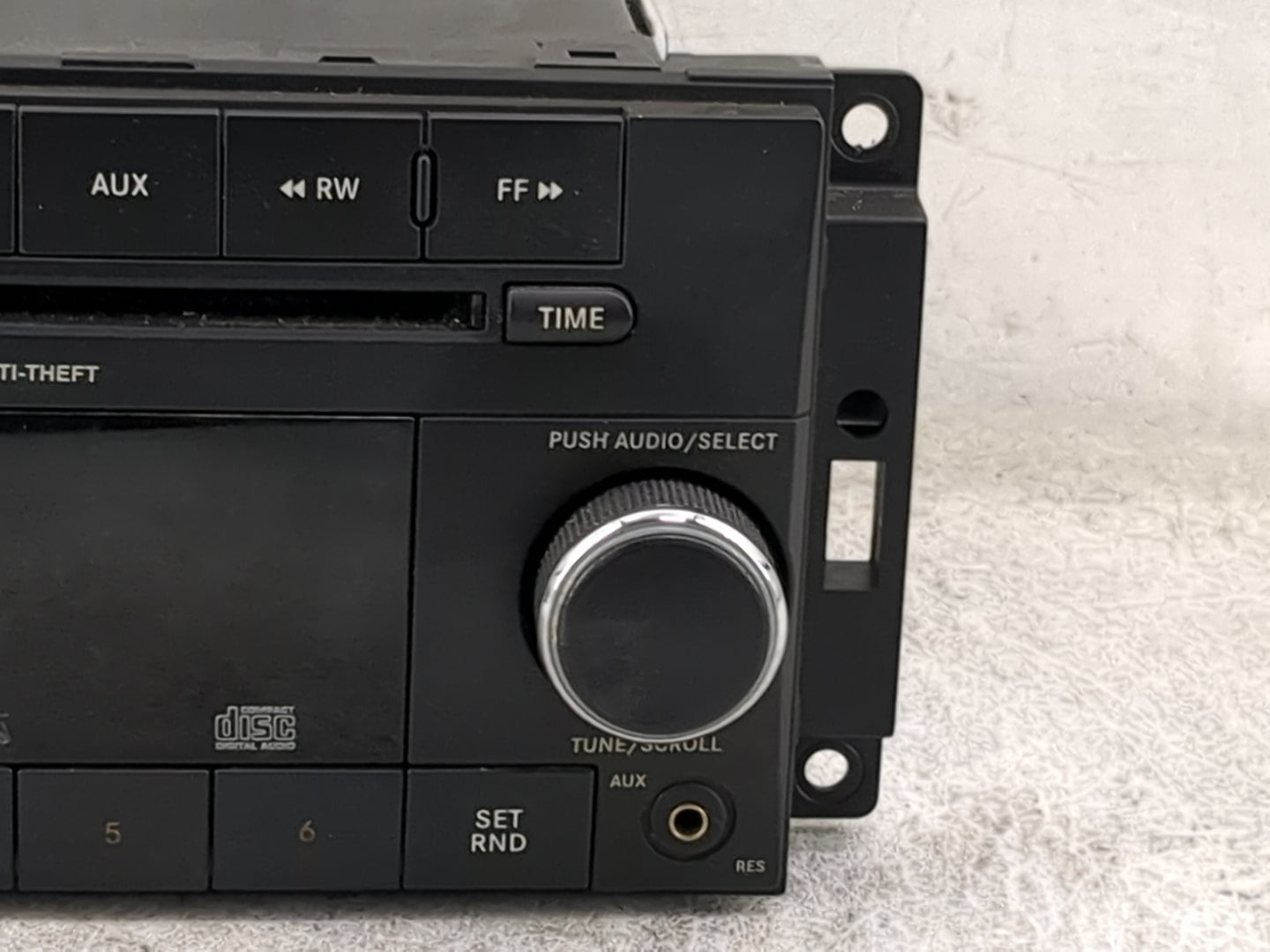 2012-2017 Jeep Patriot Radio AM FM Cd Player Receiver Replacement P/N:P05091195AA SPNP05091195AA Fits OEM Used Auto Parts - 
