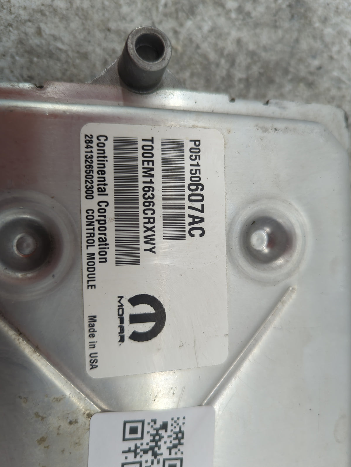2012 Jeep Patriot PCM Engine Control Computer ECU ECM PCU OEM P/N:P05150607AC T00EM1636CRXWY OEM Used Auto Parts - Oemusedau