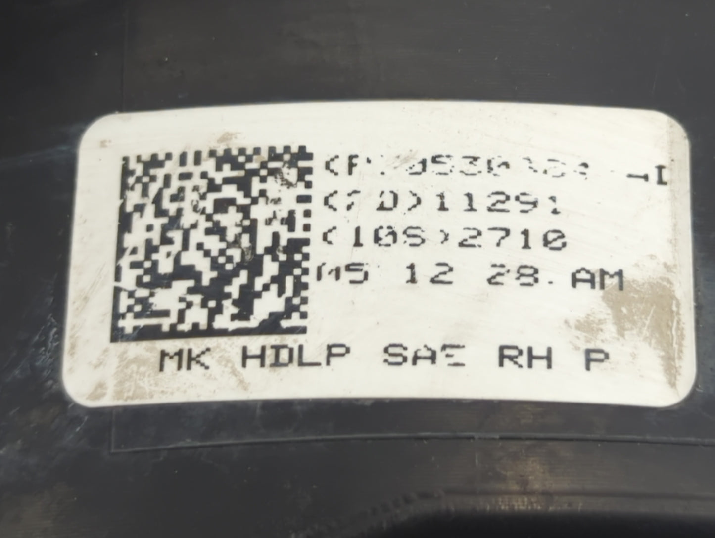 2007-2017 Jeep Patriot Passenger Right Oem Head Light Headlight Lamp - Oemusedautoparts1.com