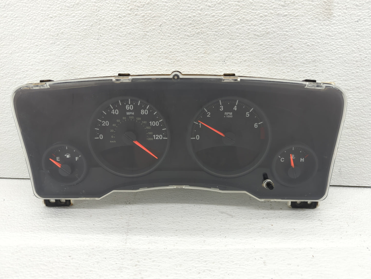 2011-2012 Jeep Patriot Instrument Cluster Speedometer Gauges P/N:68080401AE, 68080402AE Miles: Fits Fits 2011 2012 OEM Used 