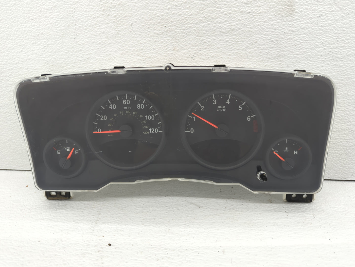 2011-2012 Jeep Patriot Instrument Cluster Speedometer Gauges P/N:68080402AC 68080402AB, 68080401AE, 68080402AE Fits Fits 201