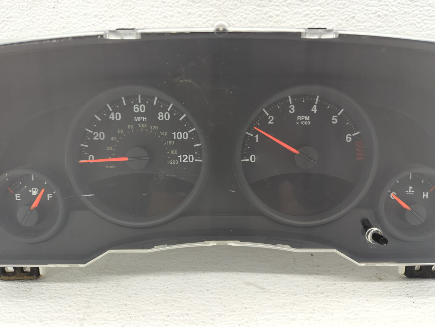 2011-2012 Jeep Patriot Instrument Cluster Speedometer Gauges P/N:68080402AC 68080402AB, 68080401AE, 68080402AE Fits Fits 201