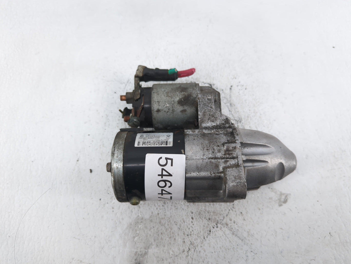 2007-2017 Jeep Patriot Car Starter Motor Solenoid OEM P/N:M000T32071ZC 05034555AA Fits OEM Used Auto Parts - Oemusedautopart