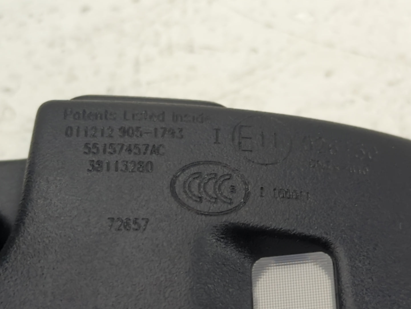 2007-2017 Jeep Patriot Interior Rear View Mirror Replacement OEM P/N:38113280 55157457AC Fits OEM Used Auto Parts - Oemuseda