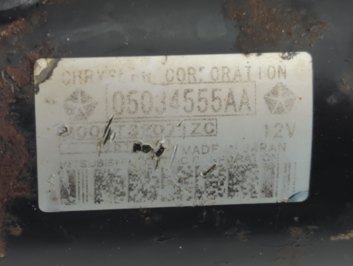 2012 Jeep Patriot Car Starter Motor Solenoid OEM P/N:05034555AA M000T32071ZC Fits Fits 2007 2008 2009 2010 OEM Used Auto Par