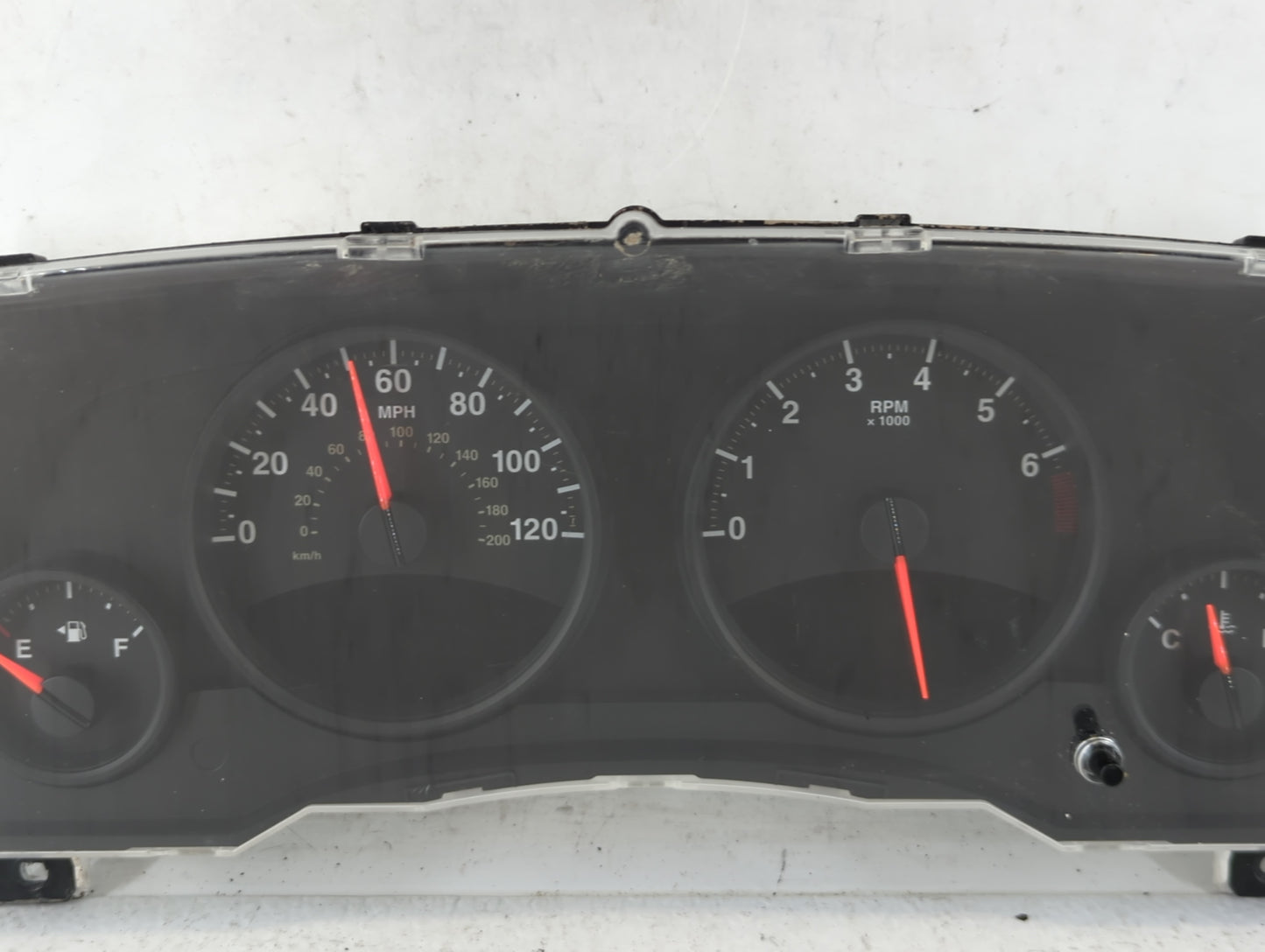 2011-2012 Jeep Patriot Instrument Cluster Speedometer Gauges P/N:68080402AE Fits Fits 2011 2012 OEM Used Auto Parts - Oemuse