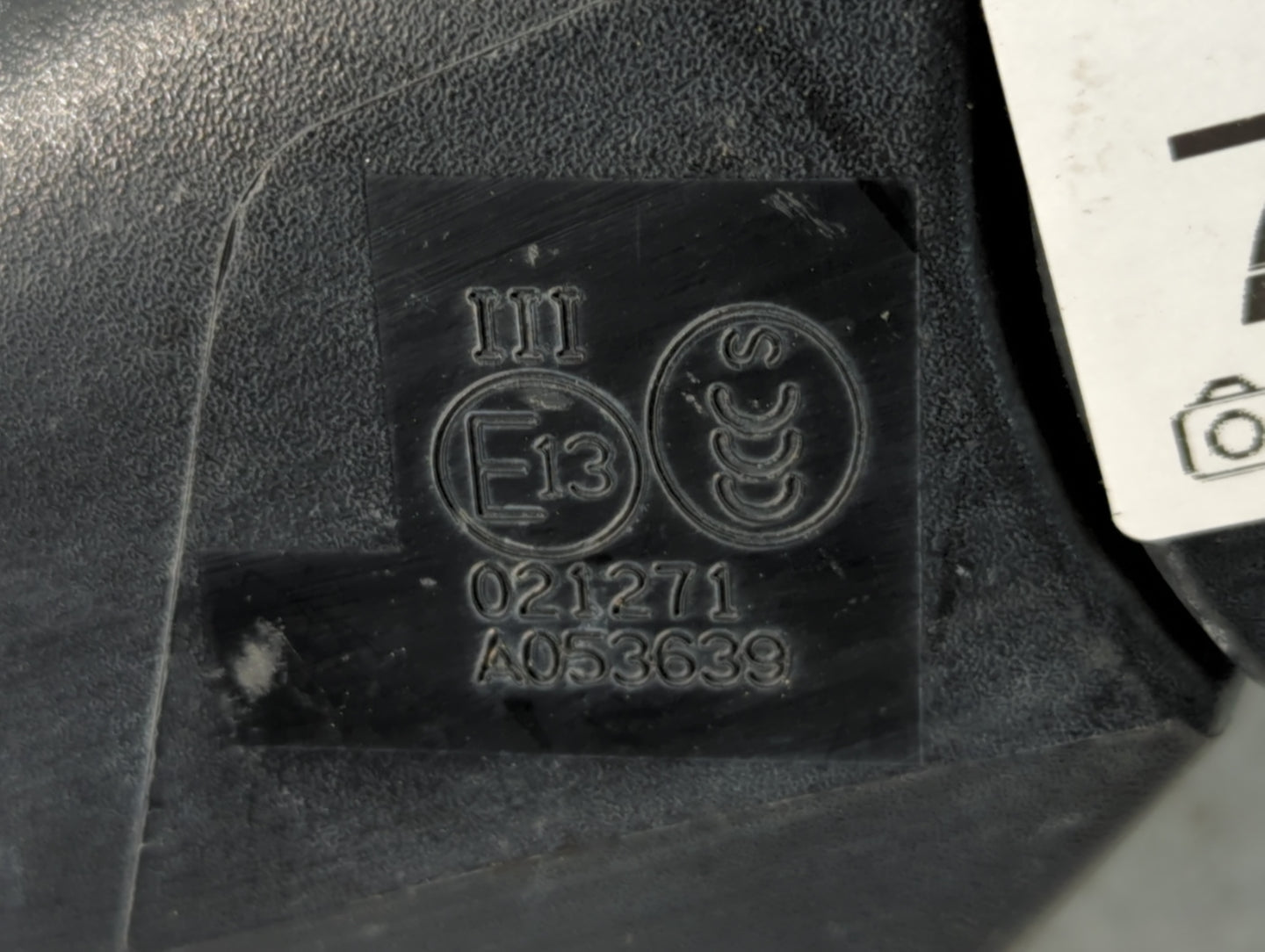 2007-2012 Jeep Patriot Passenger Side View Mirror - Right Door Mirror OEM Used - Oemusedautoparts1.com