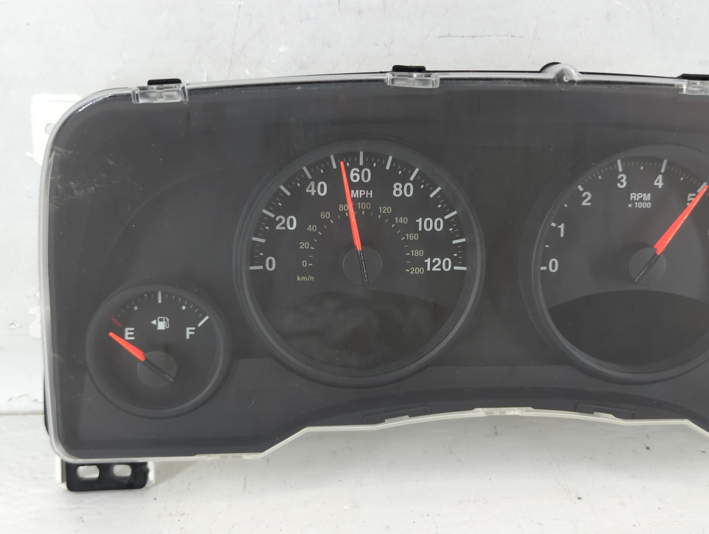 2011-2013 Jeep Patriot Instrument Cluster Speedometer Gauges P/N:68080402AE 5007320 Fits Fits 2011 2012 2013 OEM Used Auto P