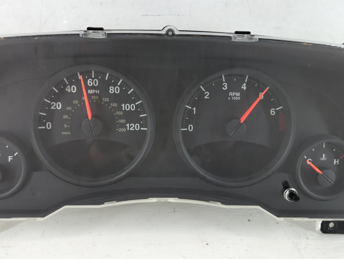 2011-2013 Jeep Patriot Instrument Cluster Speedometer Gauges P/N:68080402AE 5007320 Fits Fits 2011 2012 2013 OEM Used Auto P