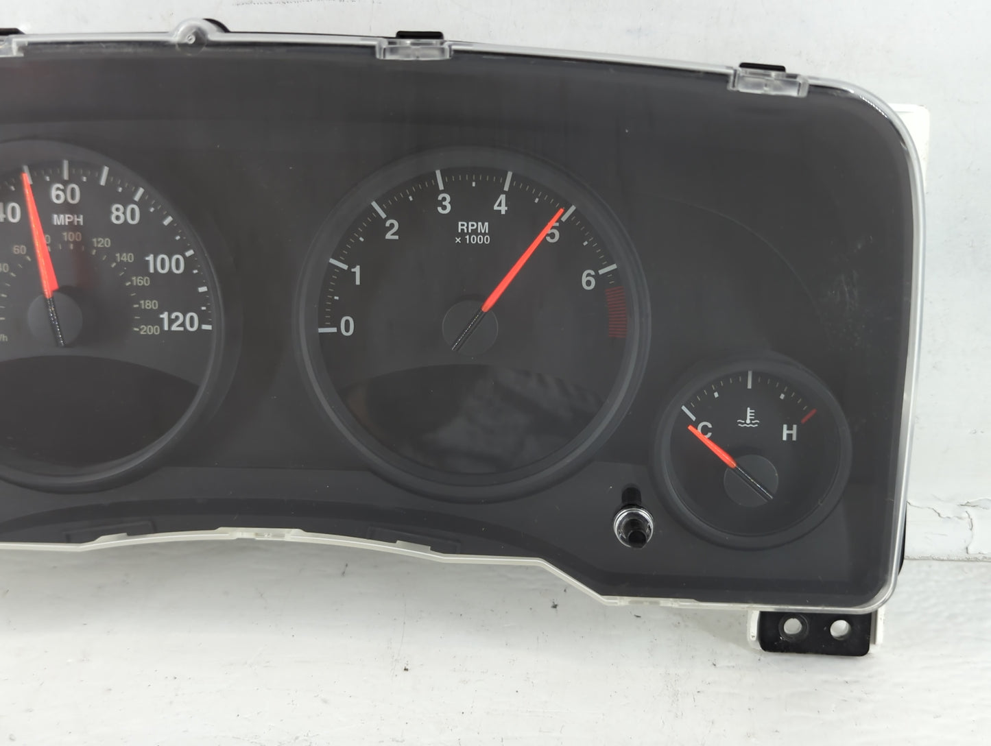 2011-2013 Jeep Patriot Instrument Cluster Speedometer Gauges P/N:68080402AE 5007320 Fits Fits 2011 2012 2013 OEM Used Auto P