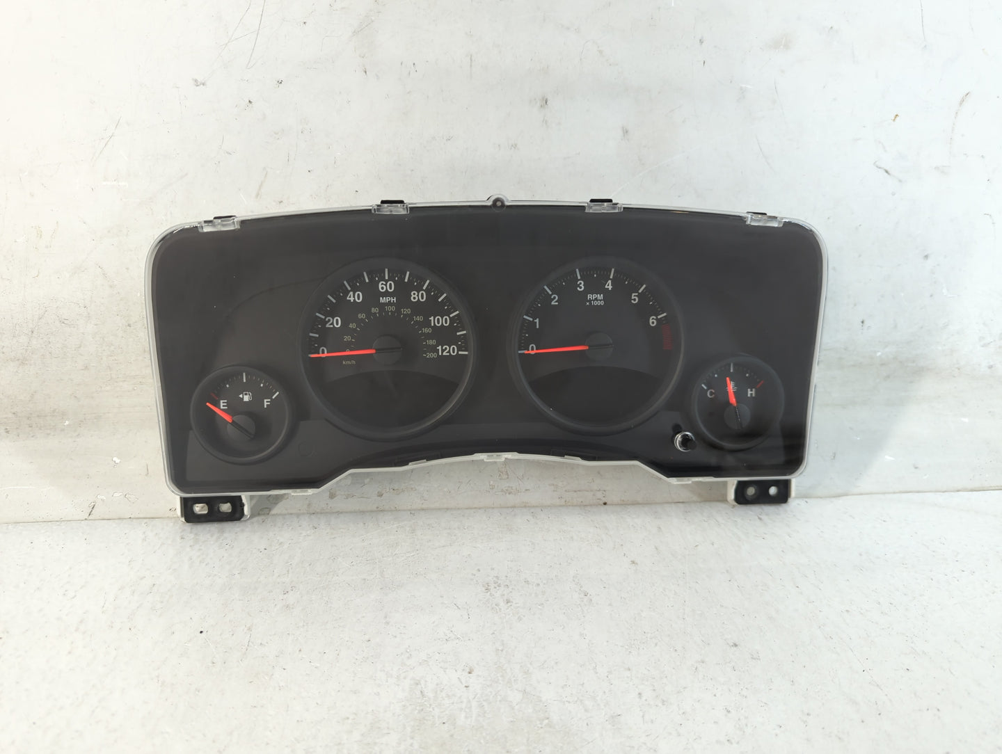 2011-2013 Jeep Patriot Instrument Cluster Speedometer Gauges P/N:68080402AE 5007320 Fits Fits 2011 2012 2013 OEM Used Auto P