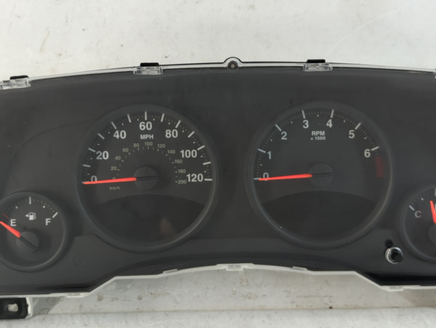 2011-2013 Jeep Patriot Instrument Cluster Speedometer Gauges P/N:68080402AE 5007320 Fits Fits 2011 2012 2013 OEM Used Auto P