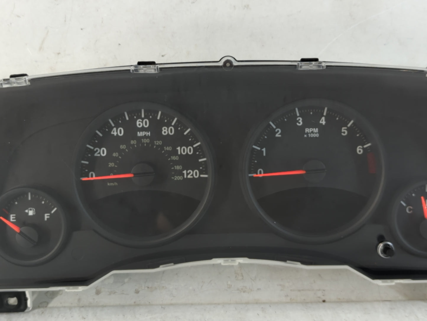 2011-2013 Jeep Patriot Instrument Cluster Speedometer Gauges P/N:68080402AE 5007320 Fits Fits 2011 2012 2013 OEM Used Auto P