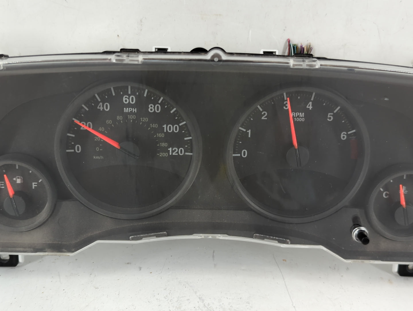 2011-2012 Jeep Patriot Instrument Cluster Speedometer Gauges P/N:68080402AE 5007320 Miles: Fits Fits 2011 2012 OEM Used Auto