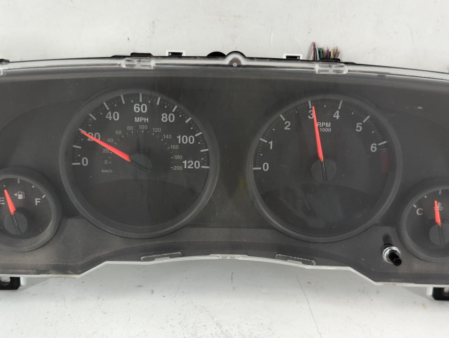 2011-2012 Jeep Patriot Instrument Cluster Speedometer Gauges P/N:68080402AE 5007320 Miles: Fits Fits 2011 2012 OEM Used Auto