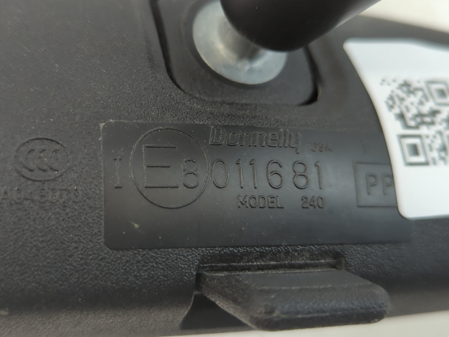 2007-2017 Jeep Patriot Interior Rear View Mirror Replacement OEM P/N:E8011681 Fits OEM Used Auto Parts - Oemusedautoparts1.c