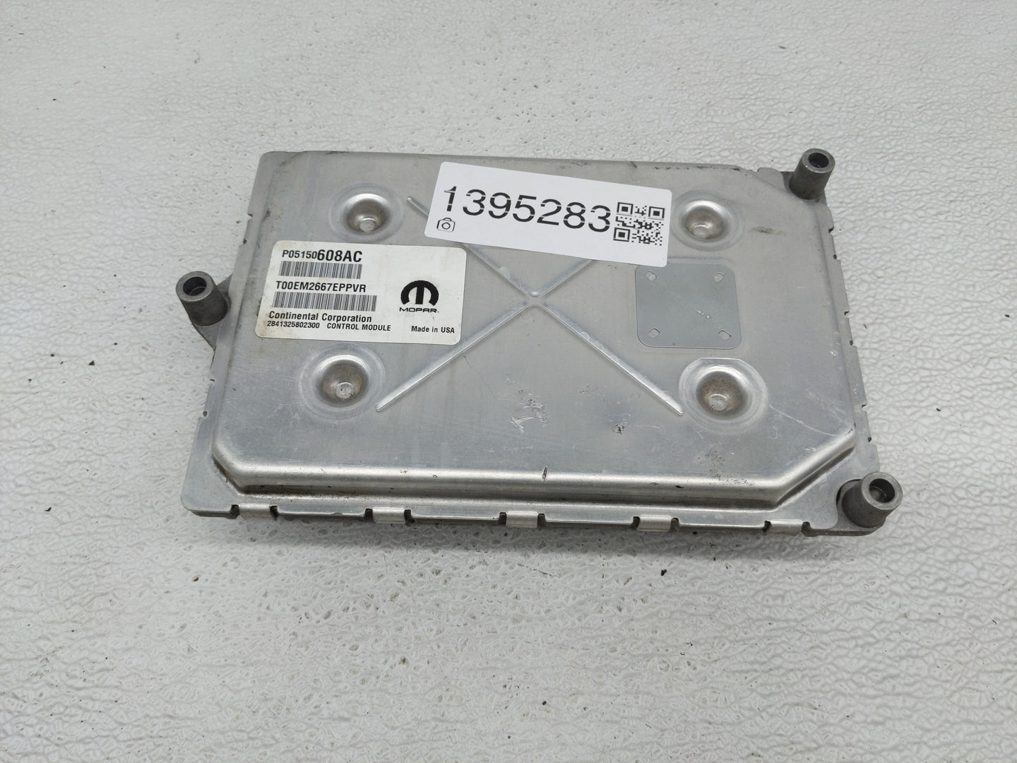 2012 Jeep Wrangler PCM Engine Control Computer ECU ECM PCU OEM P/N:05150608AC Fits OEM Used Auto Parts - Oemusedautoparts1.c
