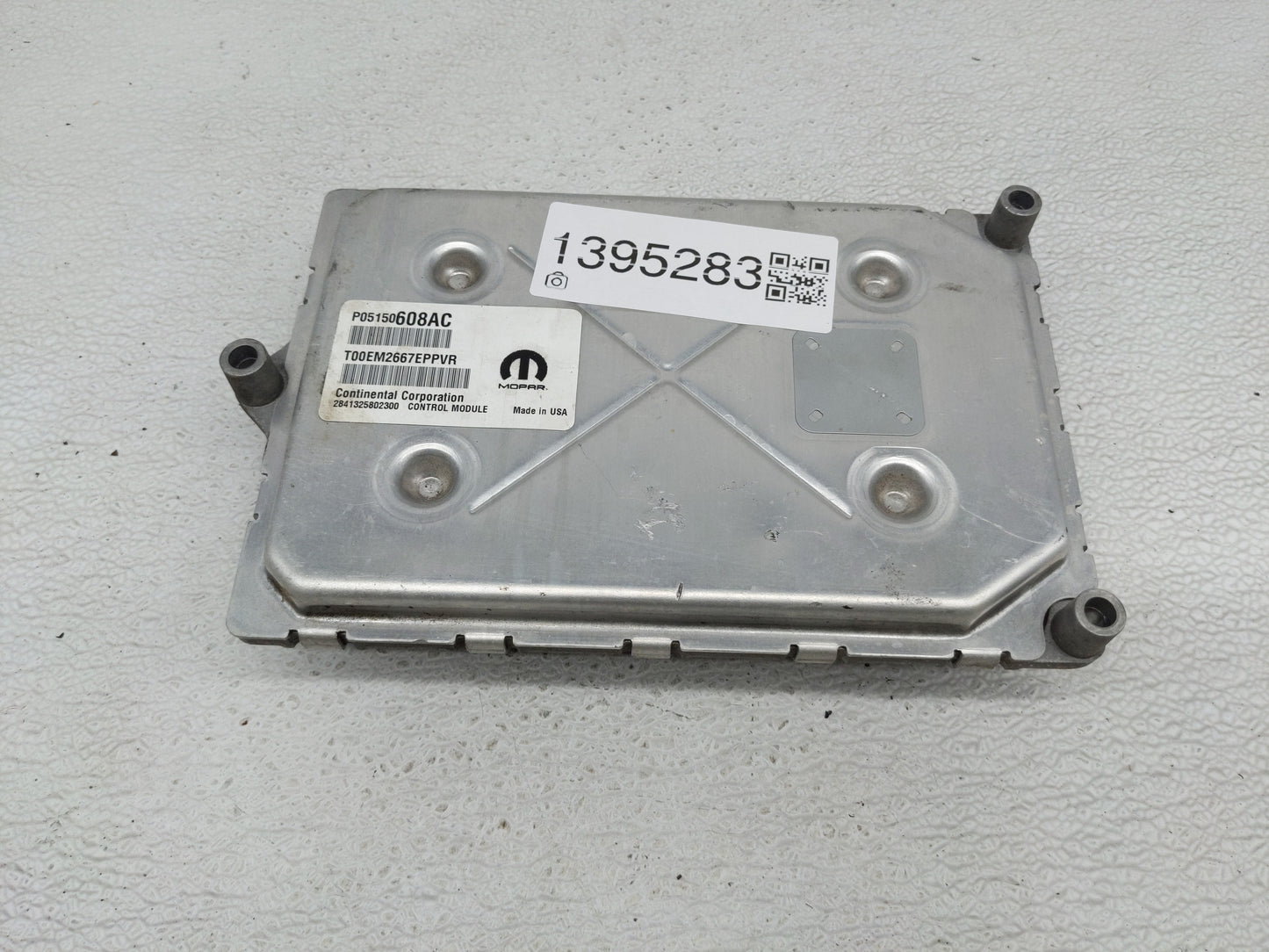 2012 Jeep Wrangler PCM Engine Control Computer ECU ECM PCU OEM P/N:05150608AC Fits OEM Used Auto Parts - Oemusedautoparts1.c