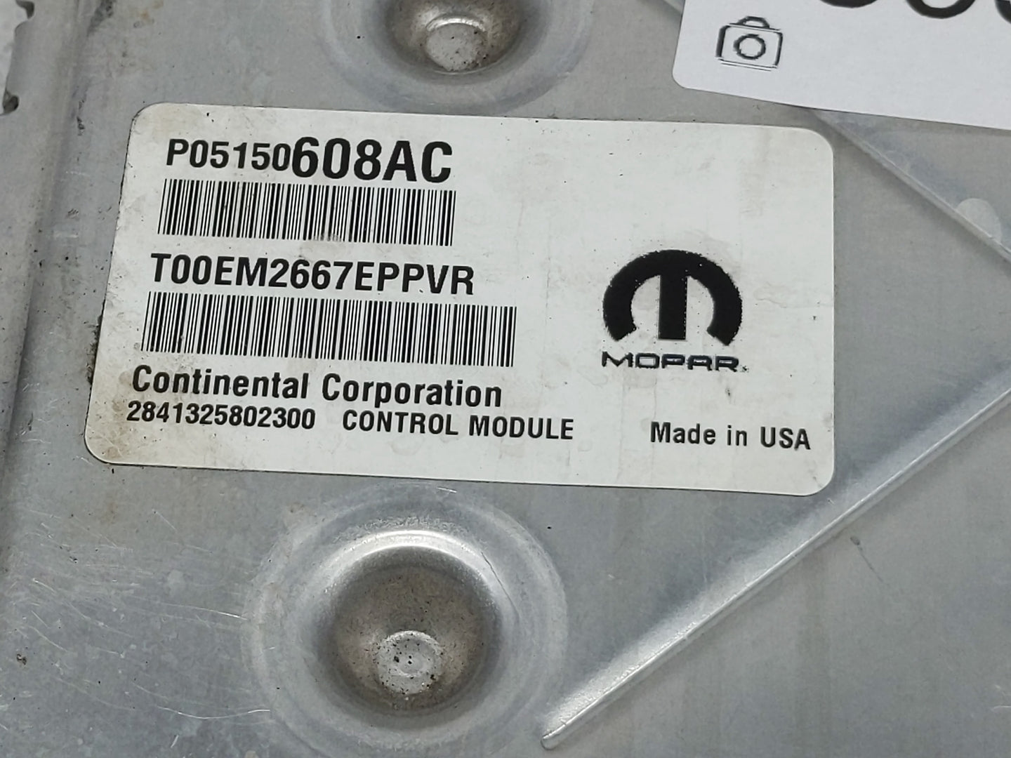 2012 Jeep Wrangler PCM Engine Control Computer ECU ECM PCU OEM P/N:05150608AC Fits OEM Used Auto Parts - Oemusedautoparts1.c