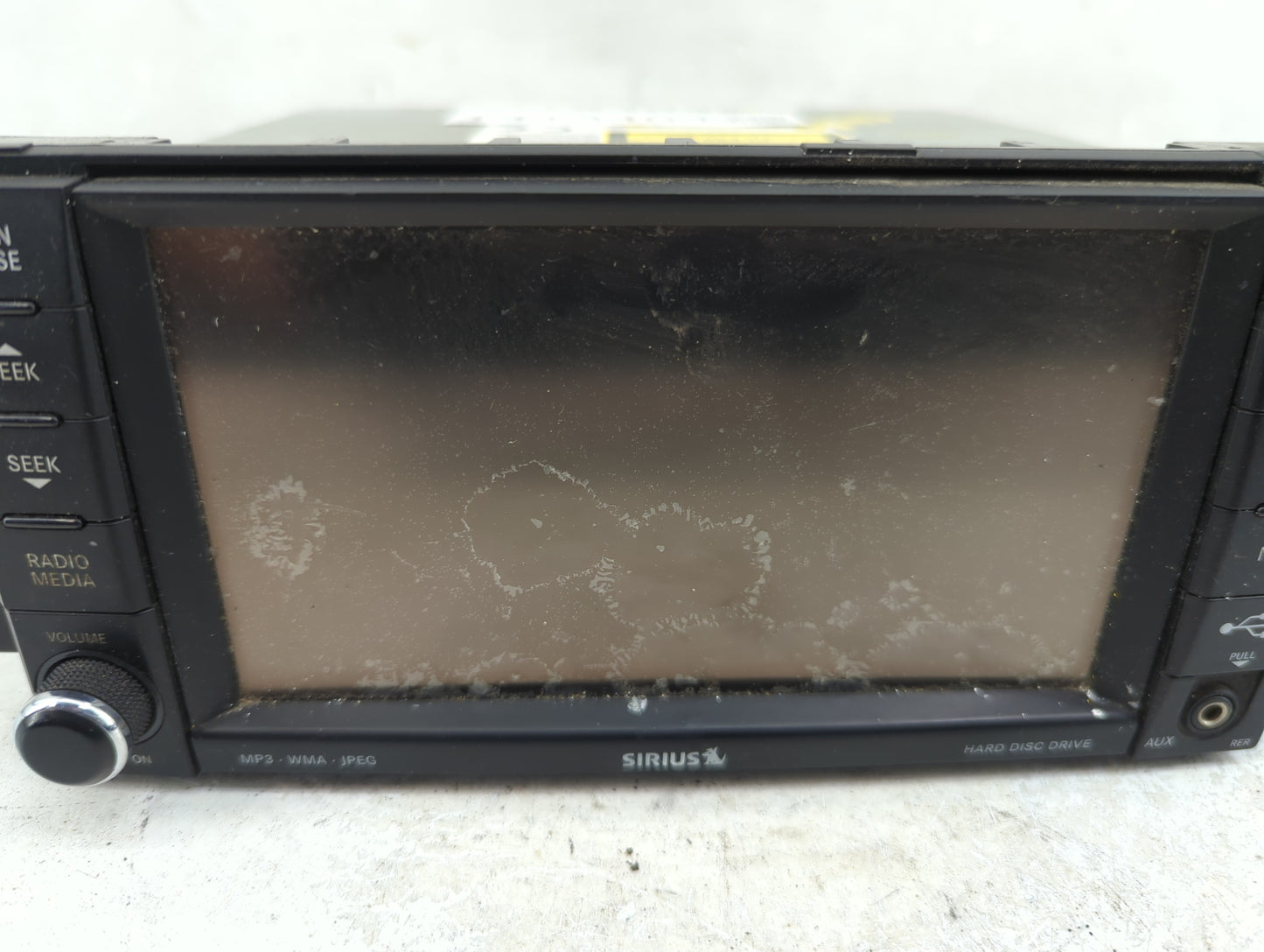2012-2014 Jeep Wrangler Radio AM FM Cd Player Receiver Replacement P/N:05064400AK Fits Fits 2012 2013 2014 OEM Used Auto Par
