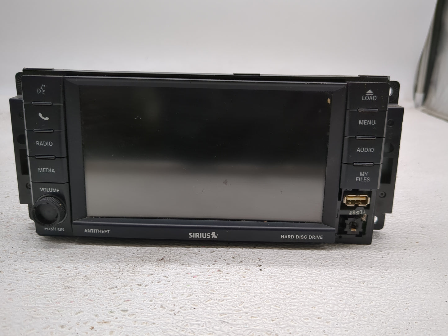 2012-2014 Jeep Wrangler Radio AM FM Cd Player Receiver Replacement P/N:P05091186AD Fits Fits 2012 2013 2014 OEM Used Auto Pa
