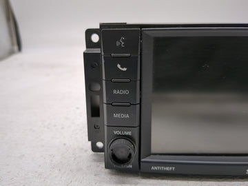 2012-2014 Jeep Wrangler Radio AM FM Cd Player Receiver Replacement P/N:P05091186AD Fits Fits 2012 2013 2014 OEM Used Auto Parts