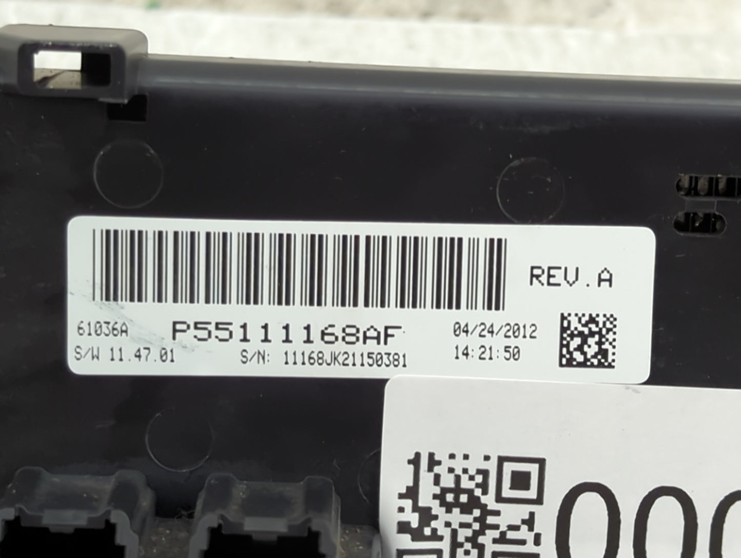 2011-2013 Jeep Wrangler Climate Control Module Temperature AC/Heater Replacement P/N:P55111168AF Fits Fits 2011 2012 2013 OE