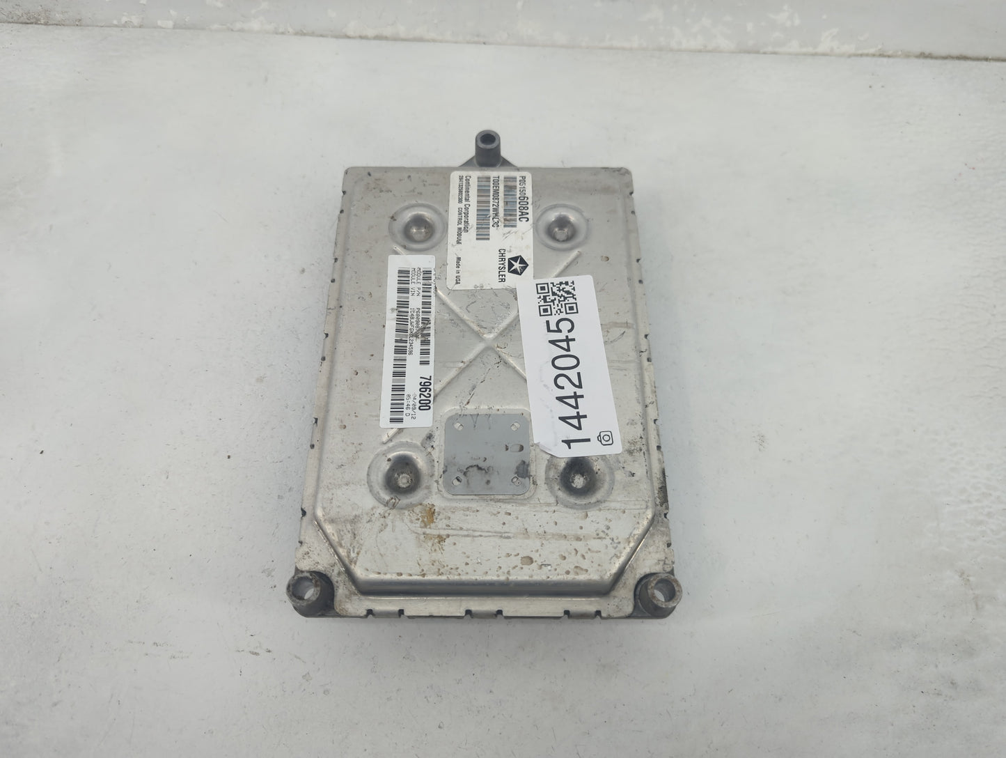 2012 Jeep Wrangler PCM Engine Control Computer ECU ECM PCU OEM P/N:P05150608AC Fits OEM Used Auto Parts - Oemusedautoparts1.