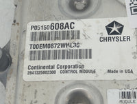 2012 Jeep Wrangler PCM Engine Control Computer ECU ECM PCU OEM P/N:P05150608AC Fits OEM Used Auto Parts - Oemusedautoparts1.