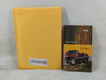 2012 Jeep Wrangler Owners Manual Book Guide P/N:12JK72-926-AA OEM Used Auto Parts - Oemusedautoparts1.com