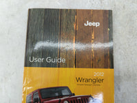 2012 Jeep Wrangler Owners Manual Book Guide P/N:12JK72-926-AA OEM Used Auto Parts - Oemusedautoparts1.com